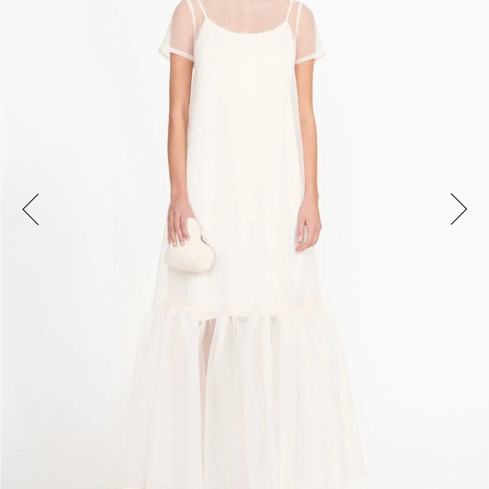 Staud Calluna Dress White